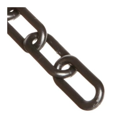 Gec Mr. Chain Heavy Duty Plastic Chain Barrier, 2inx25'L, Black 51003-25